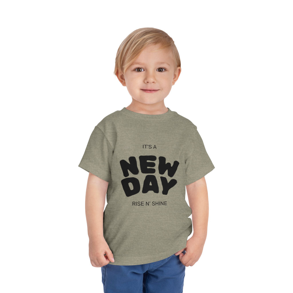 Toddler Short Sleeve Tee - It's a New Day