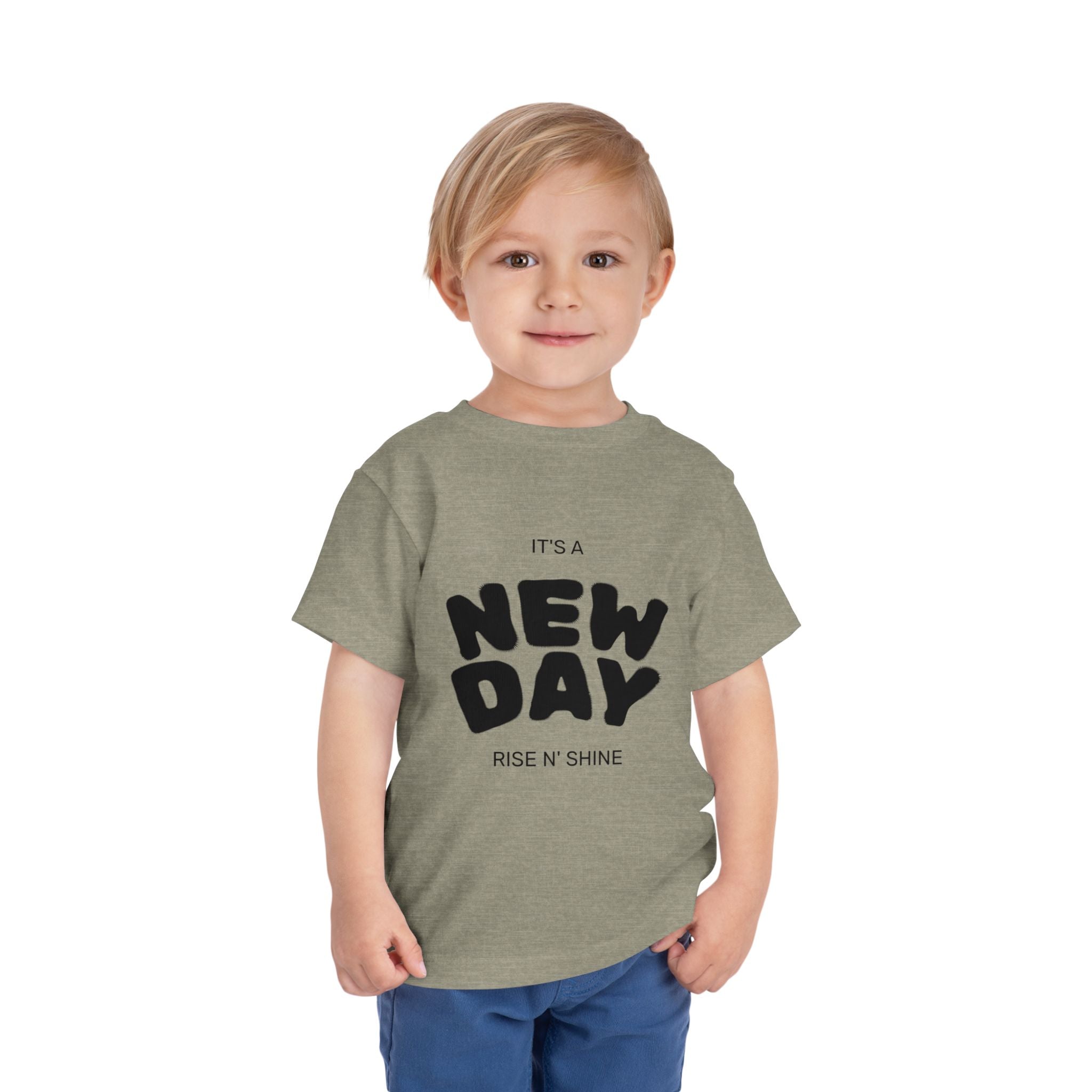 Toddler Short Sleeve Tee - It's a New Day