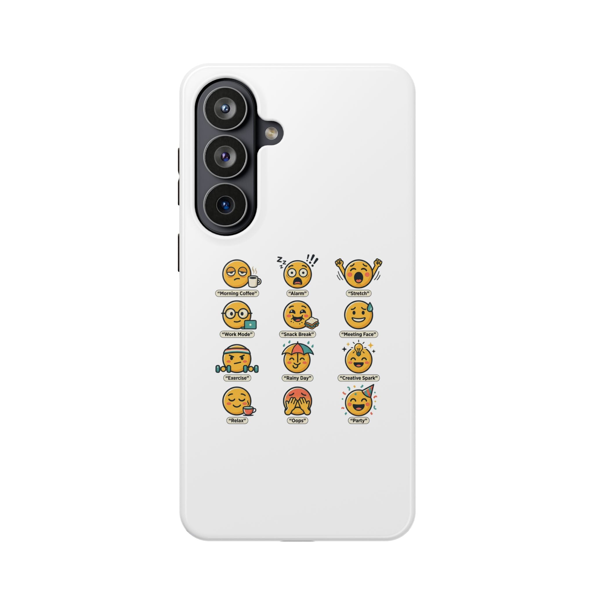 Emoji Mood Phone Case — Magnetic Impact-Resistant iPhone Cover