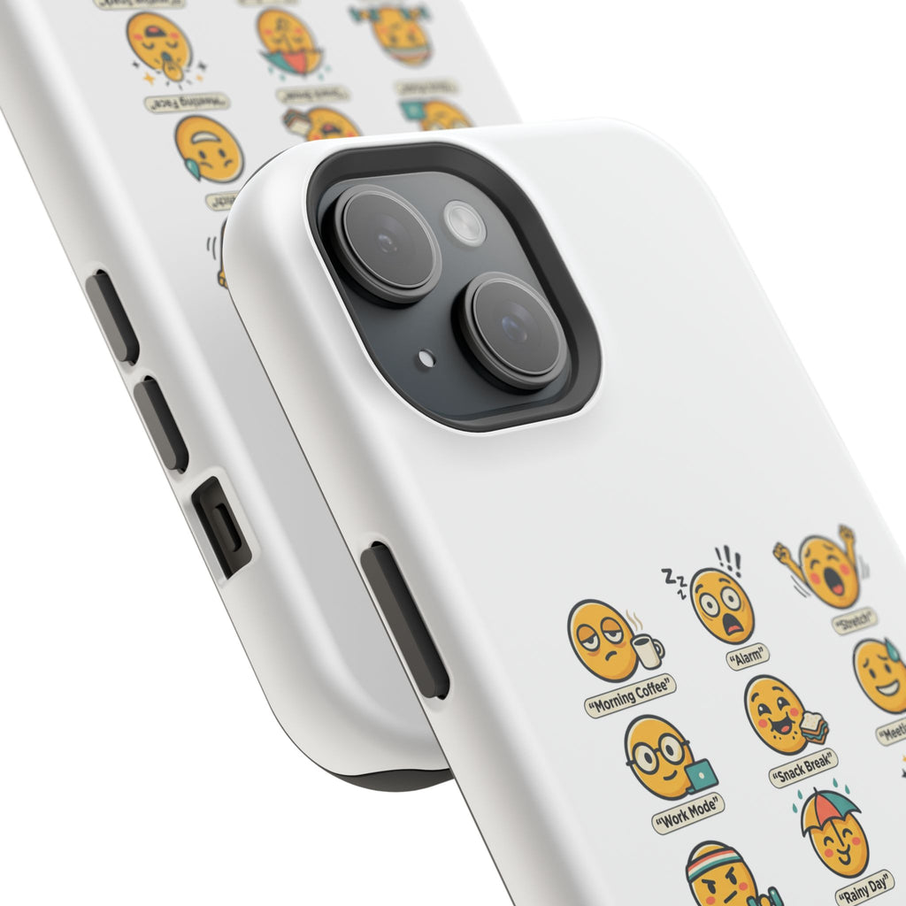 Emoji Mood Phone Case — Magnetic Impact-Resistant iPhone Cover