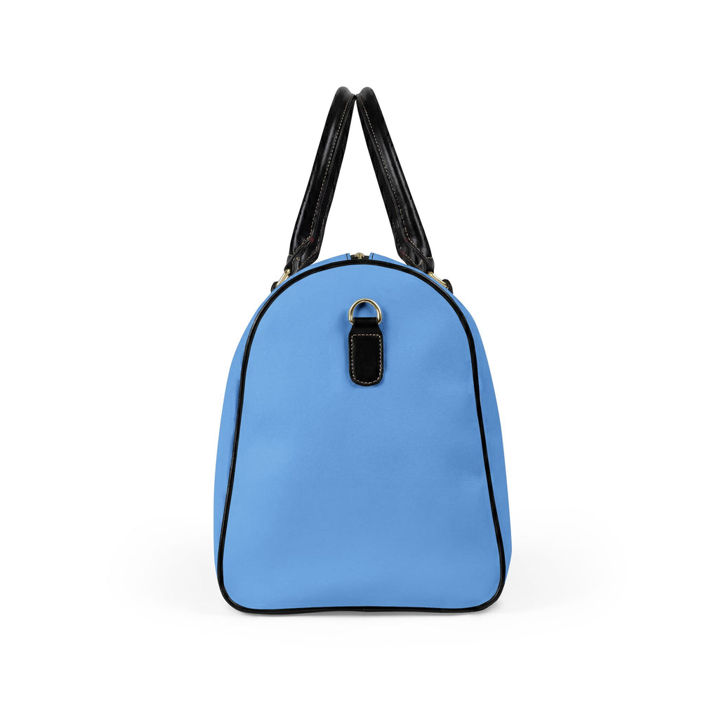 Leather Travel Bag - Stay Cozy Raccoon