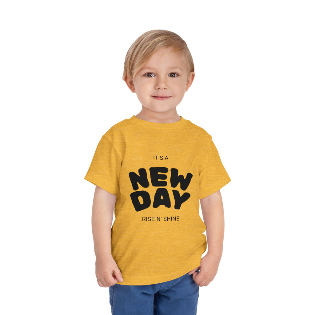 Toddler Short Sleeve Tee - It's a New Day