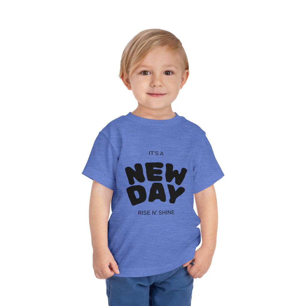 Toddler Short Sleeve Tee - It's a New Day