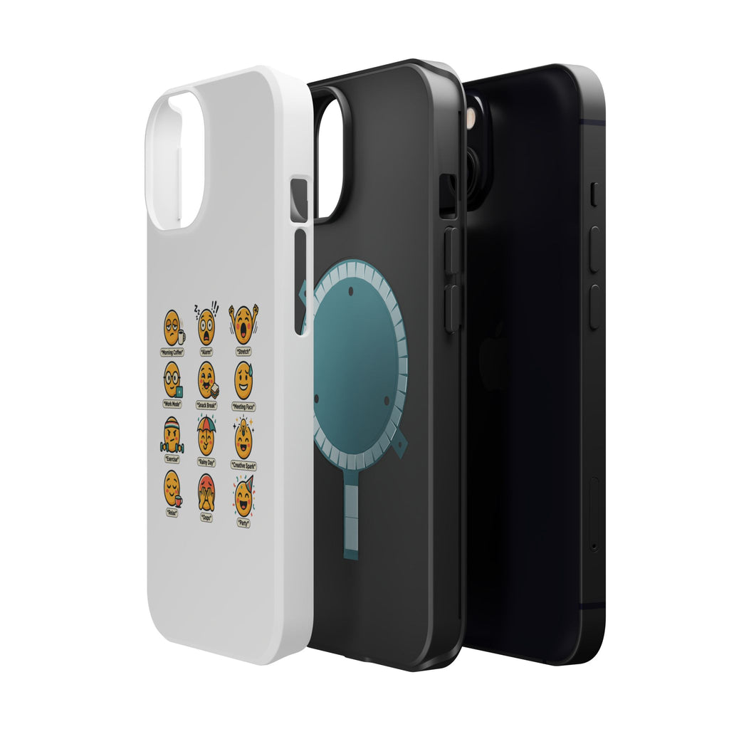 Emoji Mood Phone Case — Magnetic Impact-Resistant iPhone Cover