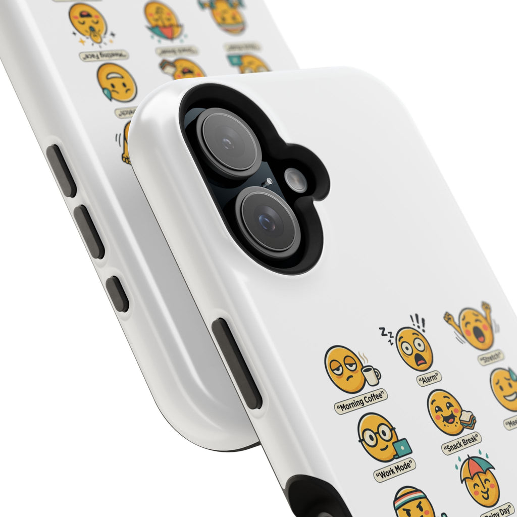 Emoji Mood Phone Case — Magnetic Impact-Resistant iPhone Cover