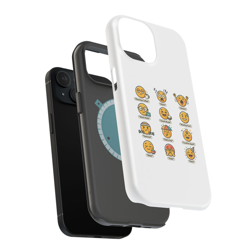 Emoji Mood Phone Case — Magnetic Impact-Resistant iPhone Cover