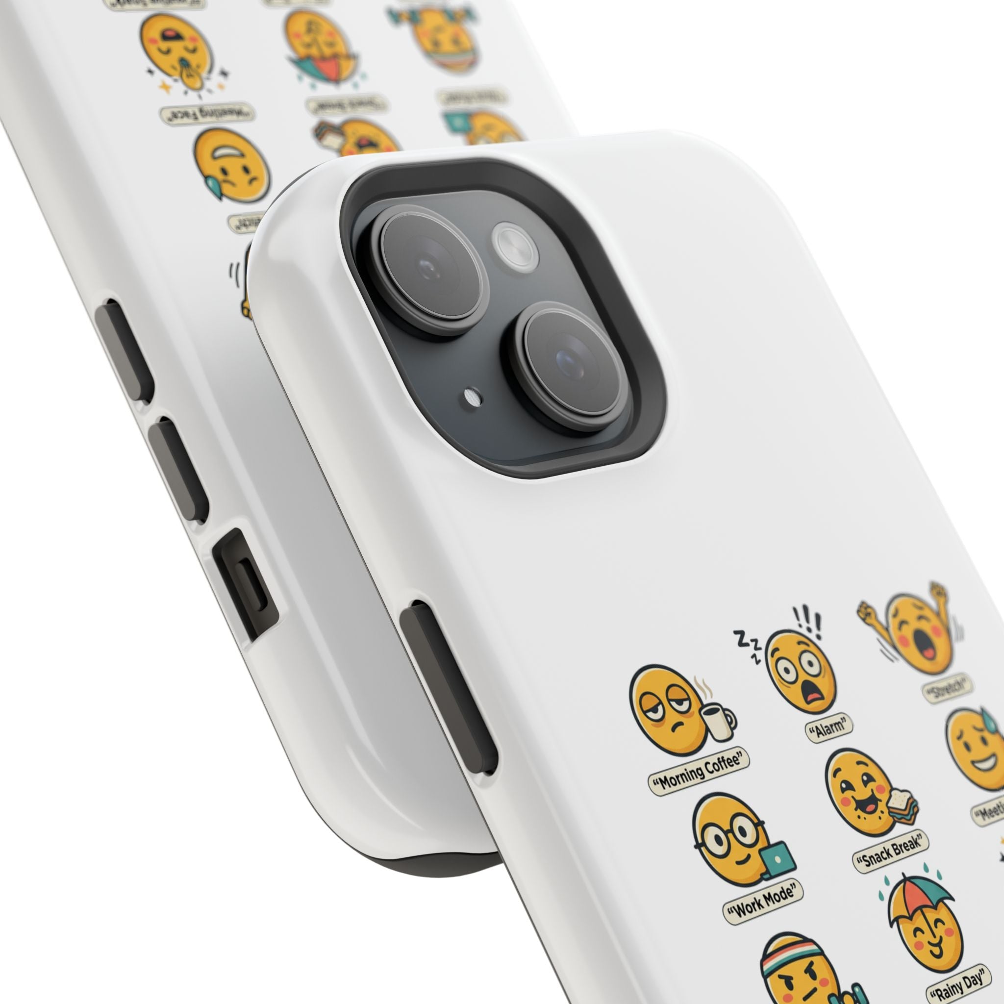 Emoji Mood Phone Case — Magnetic Impact-Resistant iPhone Cover