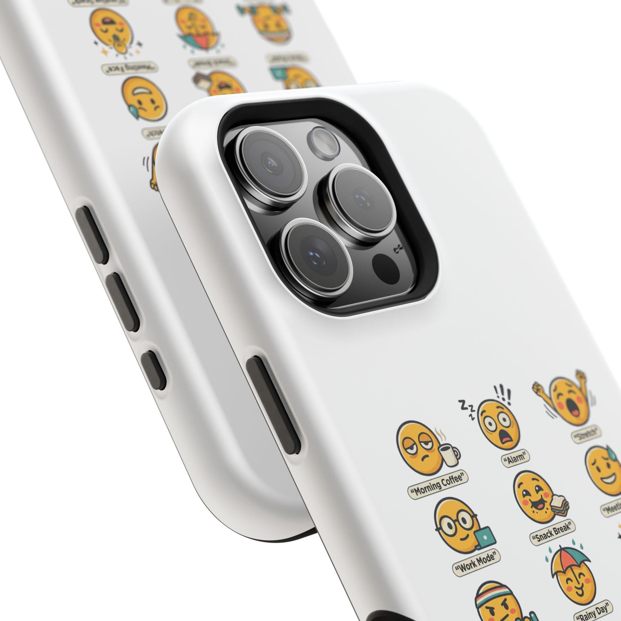 Emoji Mood Phone Case — Magnetic Impact-Resistant iPhone Cover