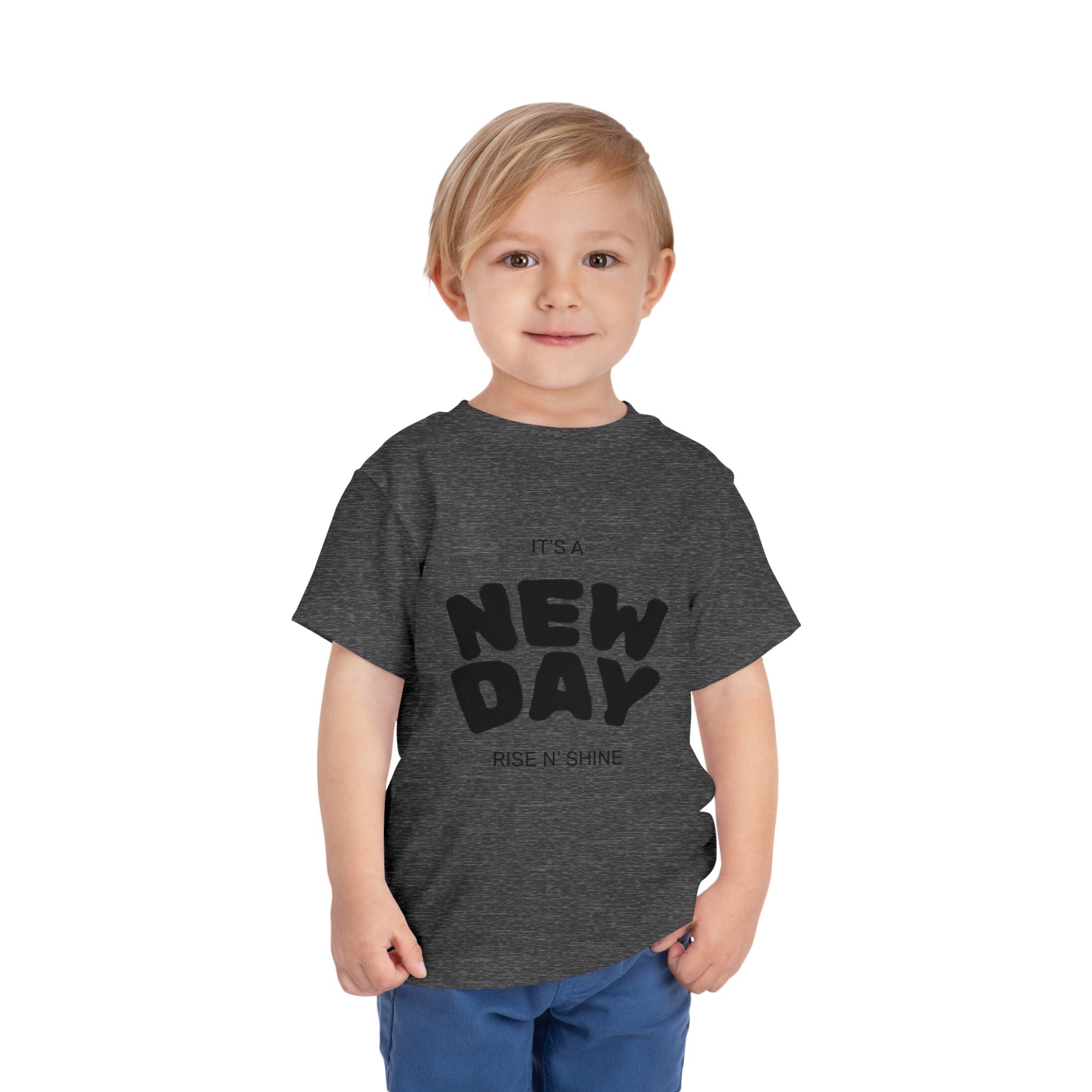 Toddler Short Sleeve Tee - It's a New Day