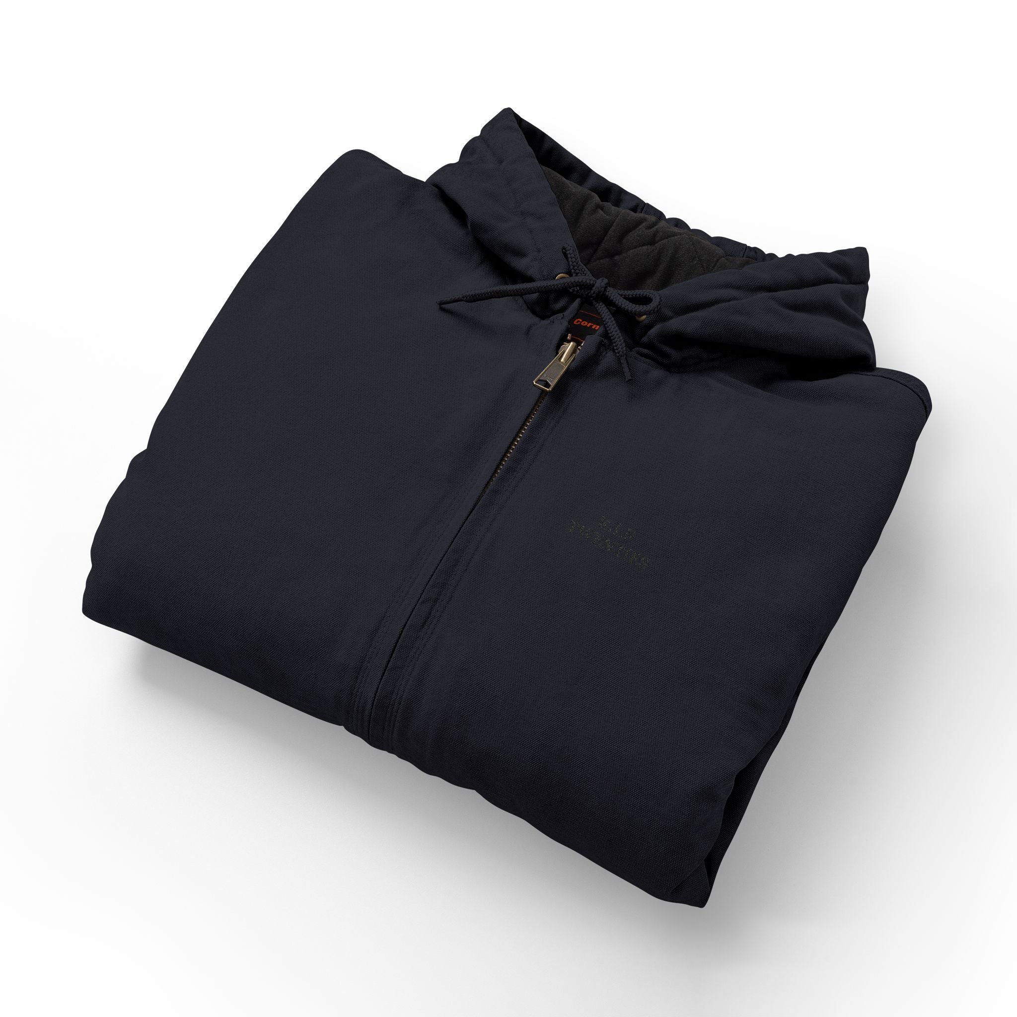 CornerStone® Men's Duck Cloth Hooded Work Jacket (Embroidery)