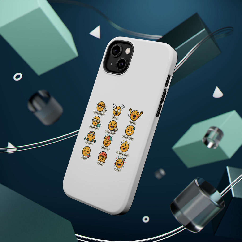 Emoji Mood Phone Case — Magnetic Impact-Resistant iPhone Cover
