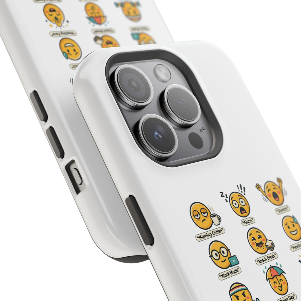 Emoji Mood Phone Case — Magnetic Impact-Resistant iPhone Cover