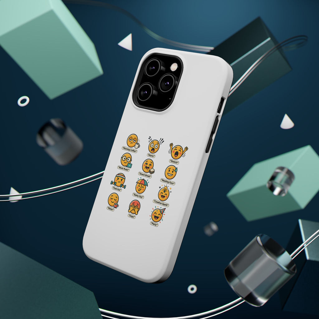 Emoji Mood Phone Case — Magnetic Impact-Resistant iPhone Cover