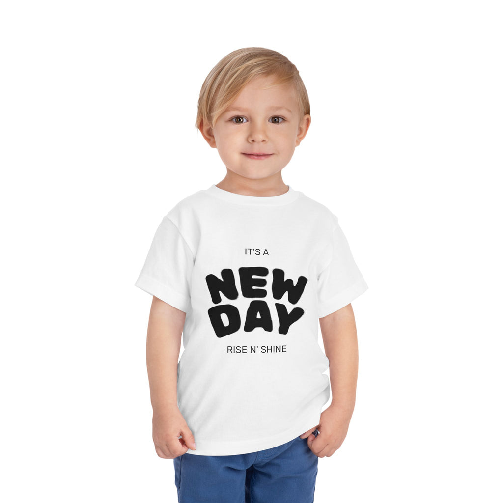 Toddler Short Sleeve Tee - It's a New Day