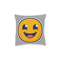 Square Pillow - Happy Face Emoji