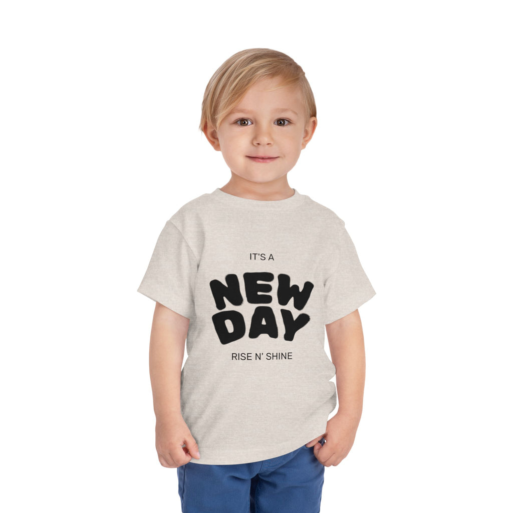 Toddler Short Sleeve Tee - It's a New Day