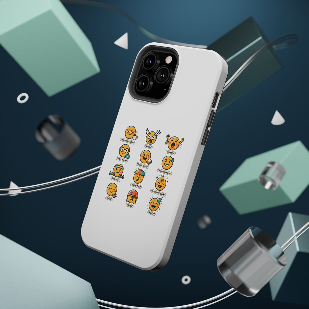Emoji Mood Phone Case — Magnetic Impact-Resistant iPhone Cover