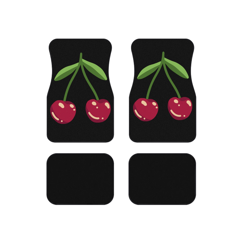 Car Mats (Set of 4) - Cherries