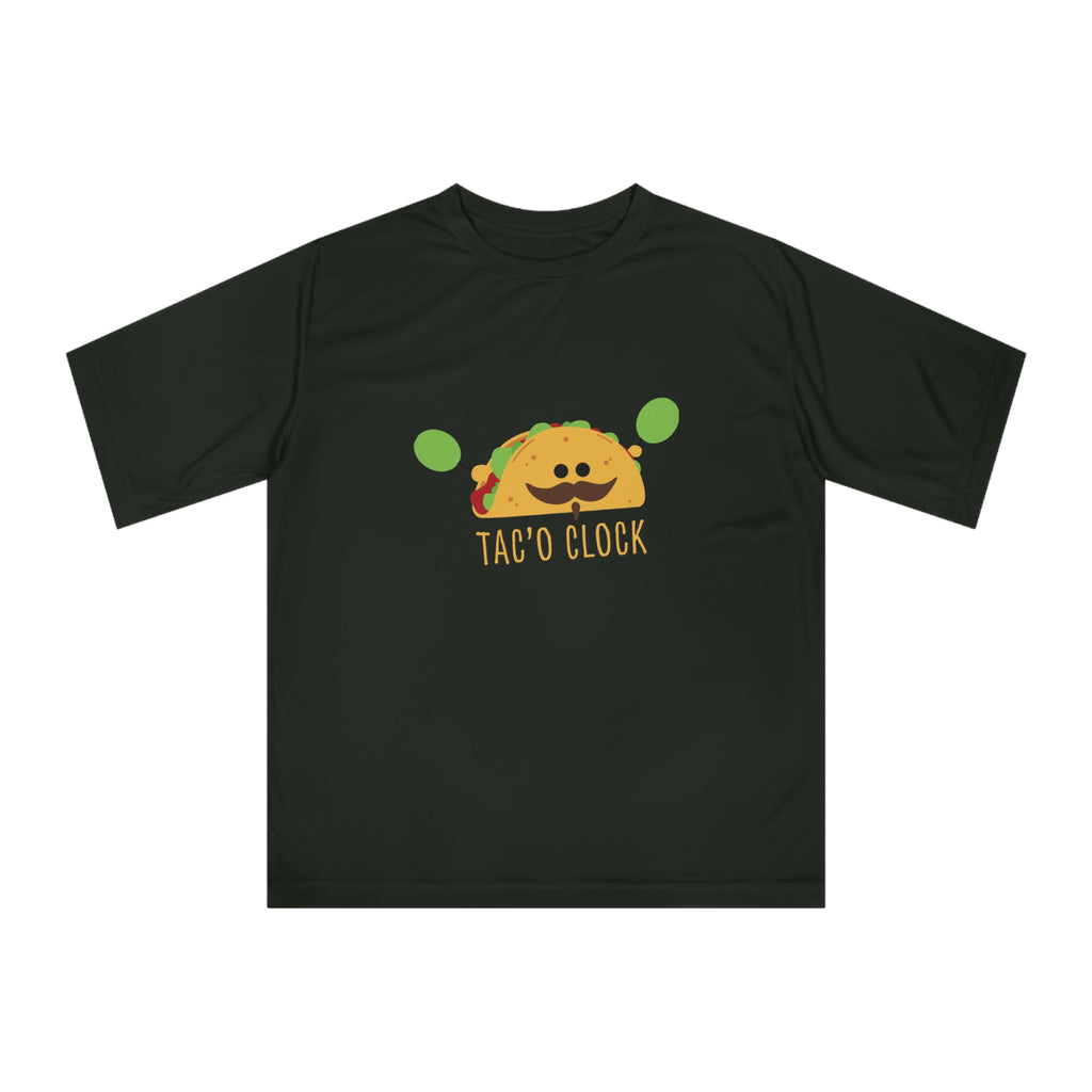 Taco O'Clock Unisex Performance Tee — Funny Foodie Athletic T-Shirt