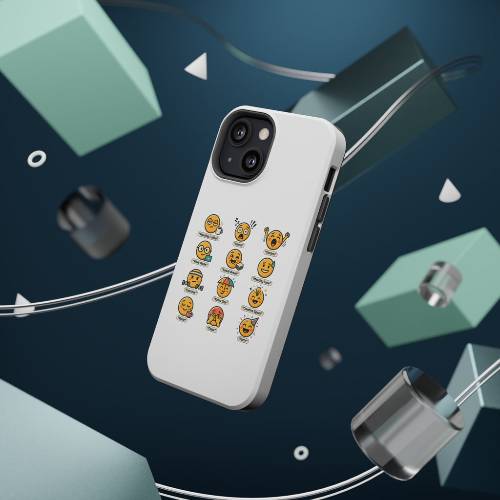 Emoji Mood Phone Case — Magnetic Impact-Resistant iPhone Cover
