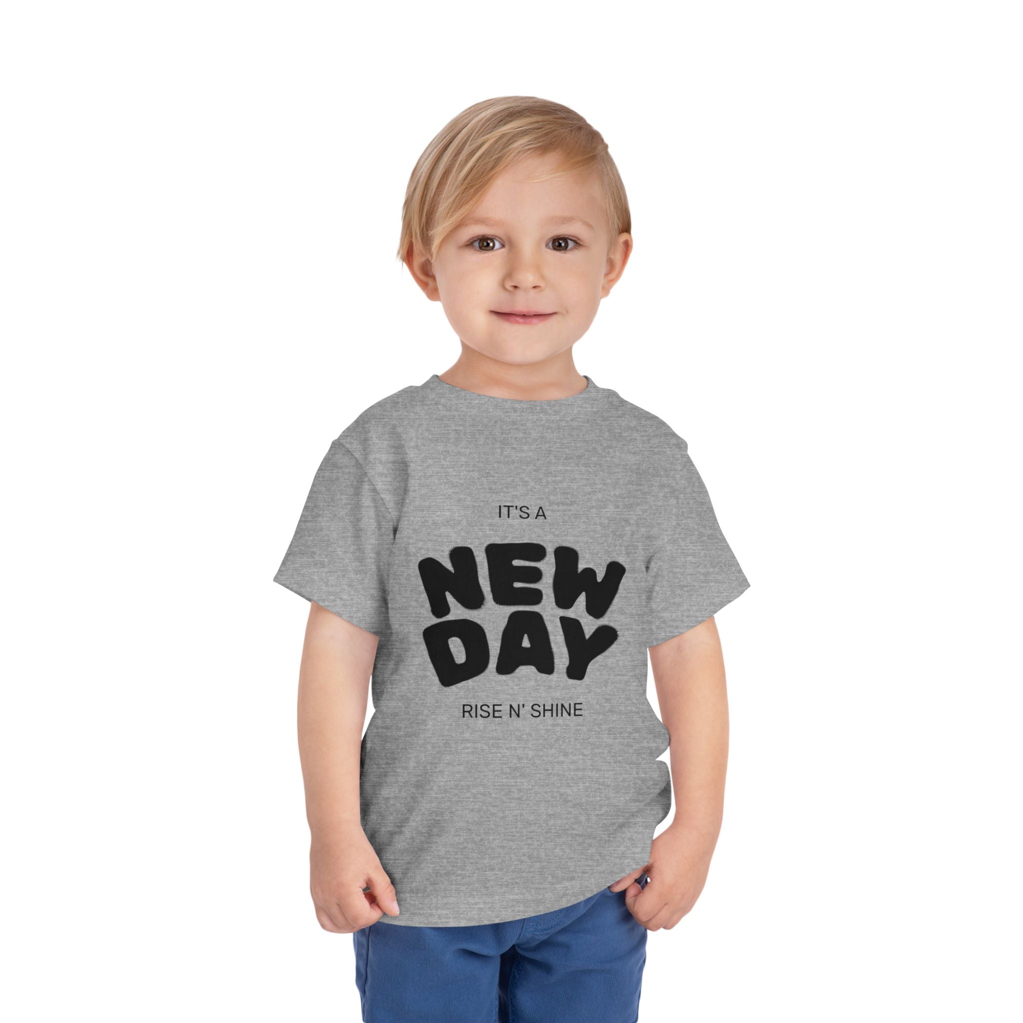 Toddler Short Sleeve Tee - It's a New Day
