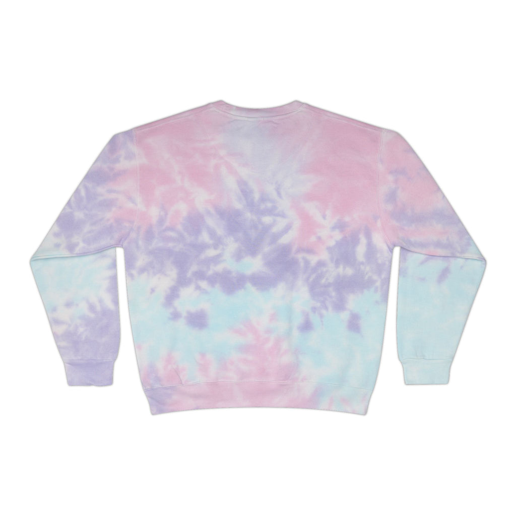 New Day Tie-Dye Sweatshirt - "It's a New Day" Light Blue Crewneck