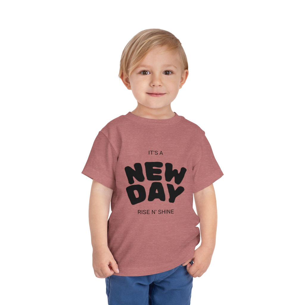 Toddler Short Sleeve Tee - It's a New Day