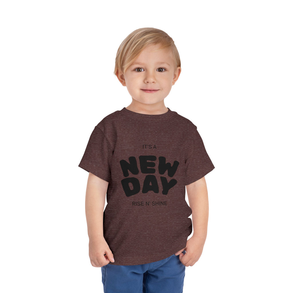 Toddler Short Sleeve Tee - It's a New Day