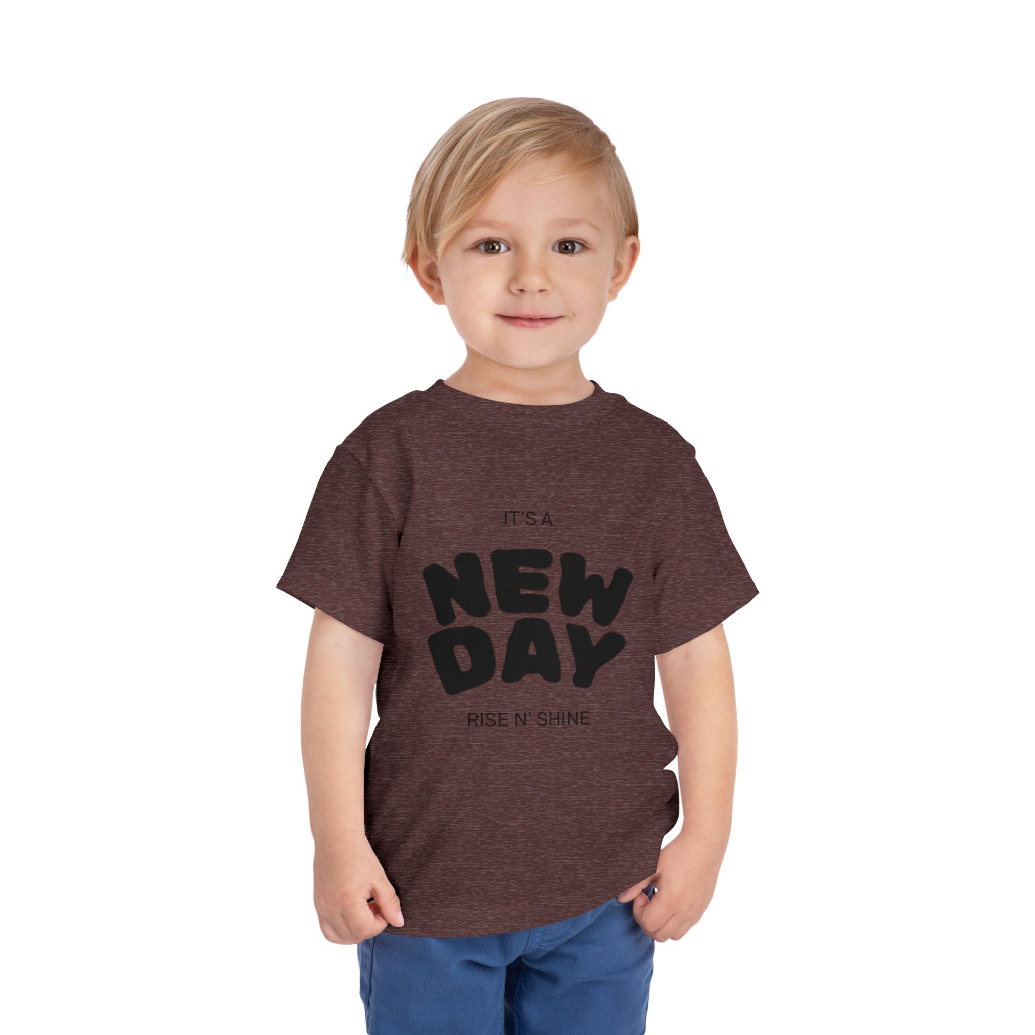 Toddler Short Sleeve Tee - It's a New Day