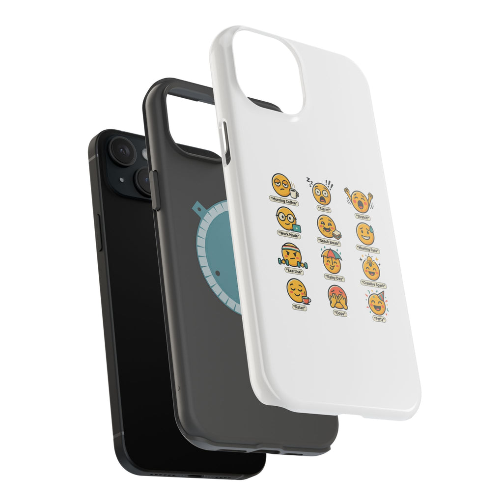 Emoji Mood Phone Case — Magnetic Impact-Resistant iPhone Cover