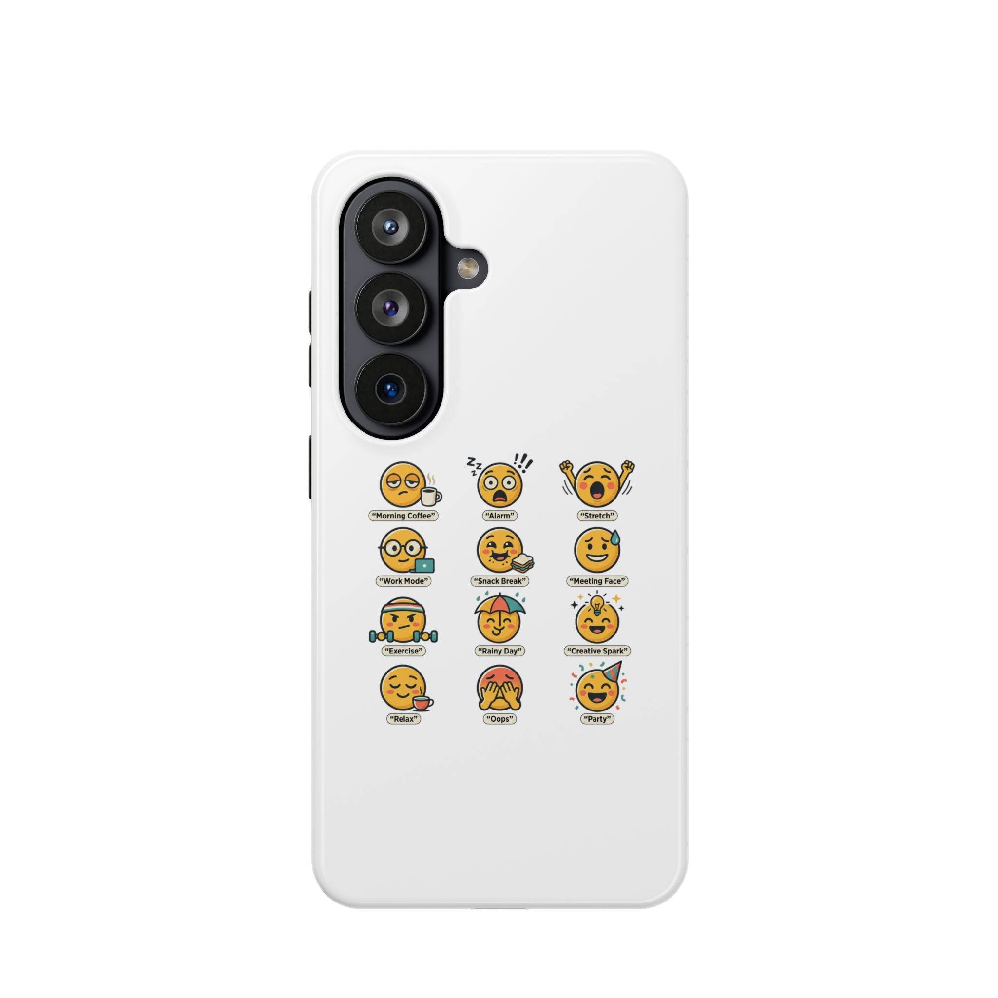 Emoji Mood Phone Case — Magnetic Impact-Resistant iPhone Cover