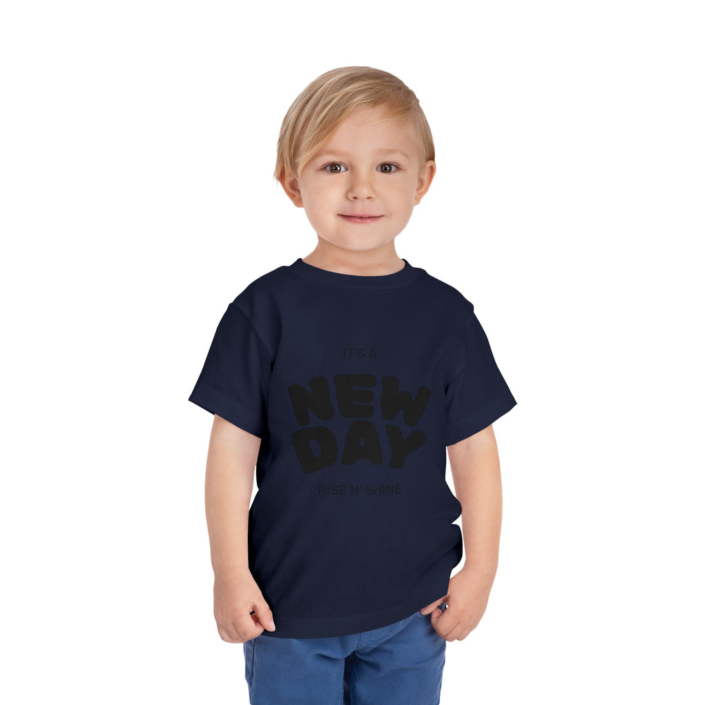 Toddler Short Sleeve Tee - It's a New Day