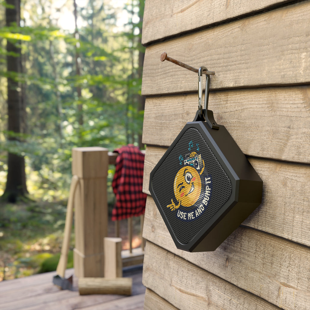Bluetooth Speaker — "Use Me and Bump It" Emoji Boombox Outdoor Speaker