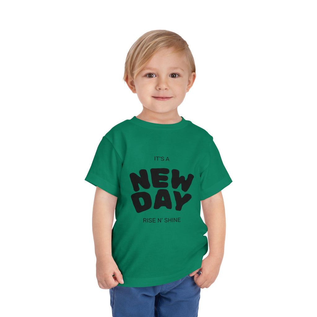 Toddler Short Sleeve Tee - It's a New Day