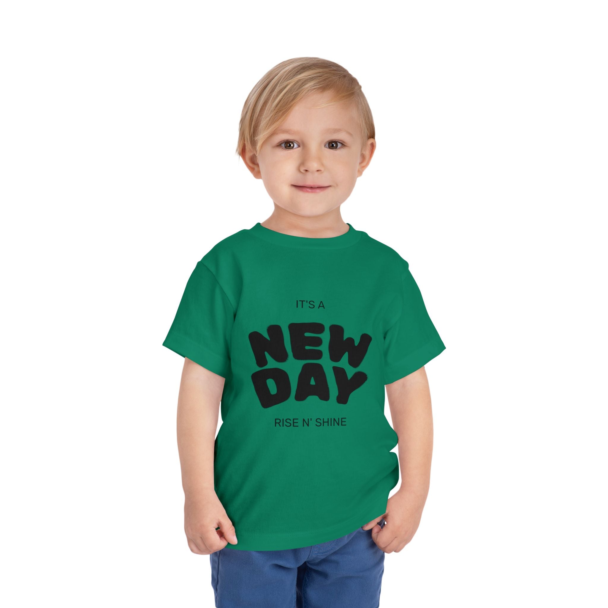 Toddler Short Sleeve Tee - It's a New Day