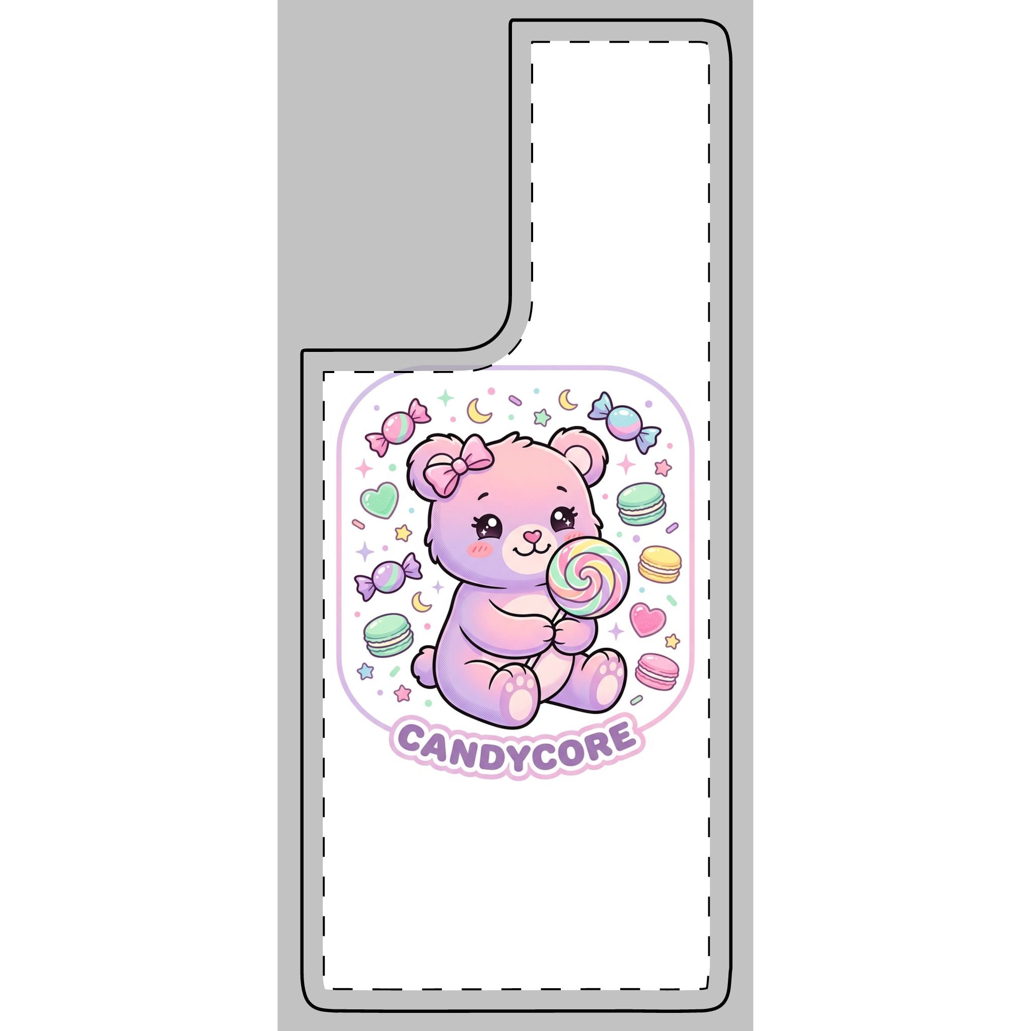 Candycore Care Bear Phone Skin — Cute Protective Smartphone Sticker