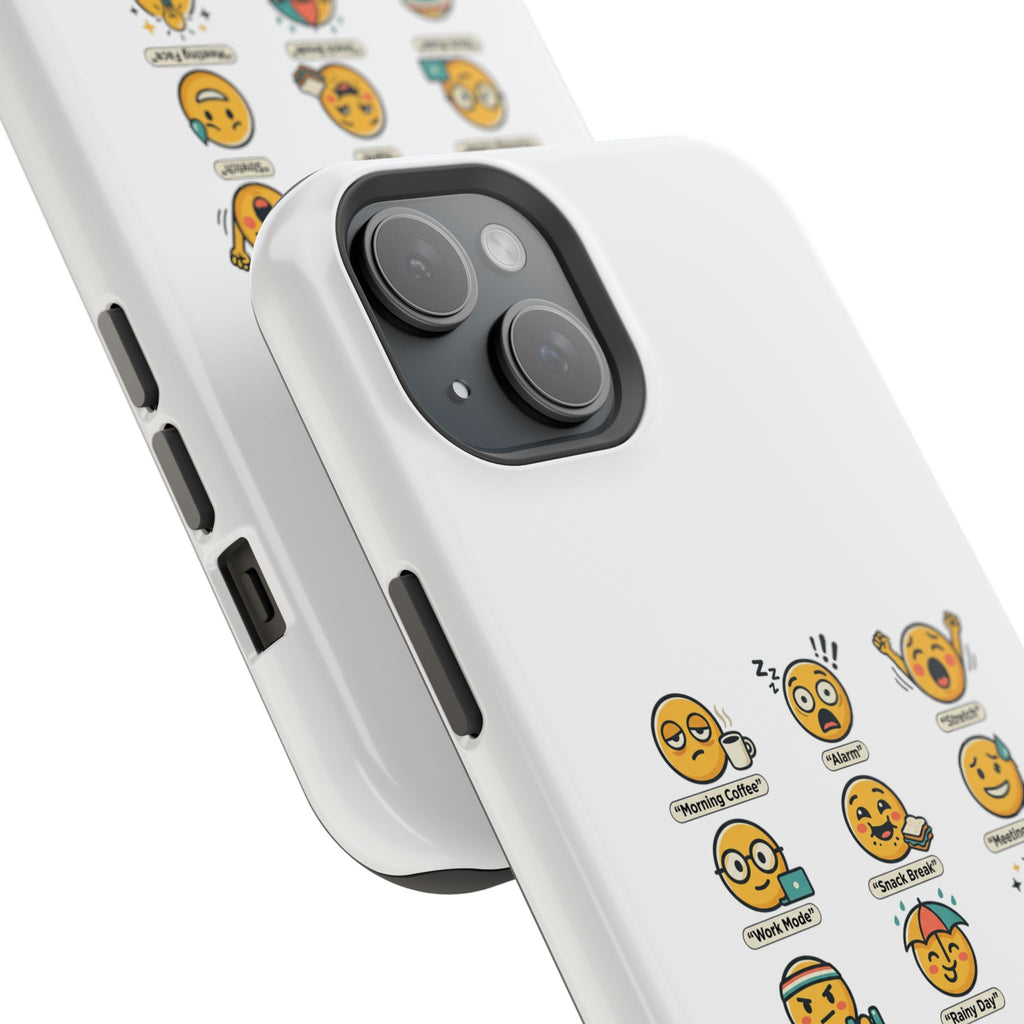 Emoji Mood Phone Case — Magnetic Impact-Resistant iPhone Cover