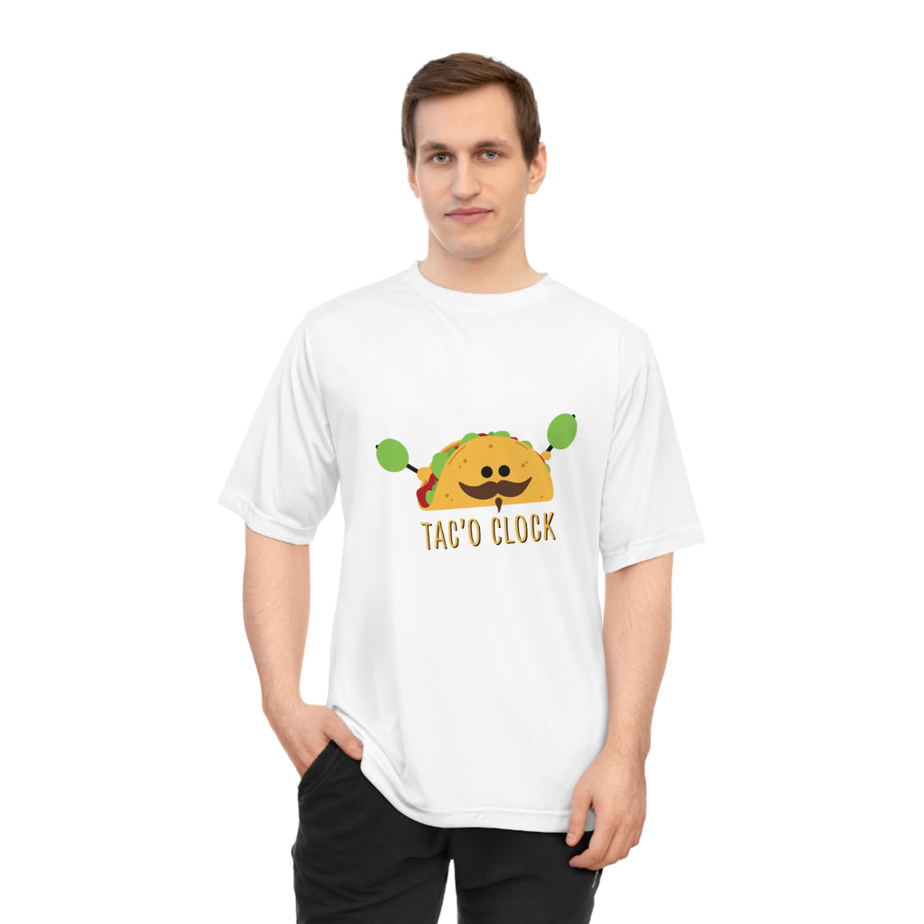Taco O'Clock Unisex Performance Tee — Funny Foodie Athletic T-Shirt