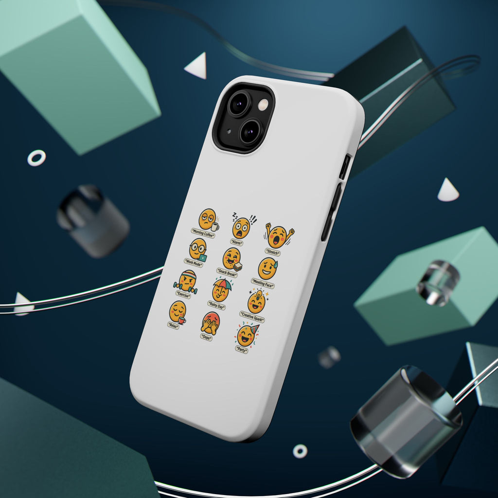 Emoji Mood Phone Case — Magnetic Impact-Resistant iPhone Cover